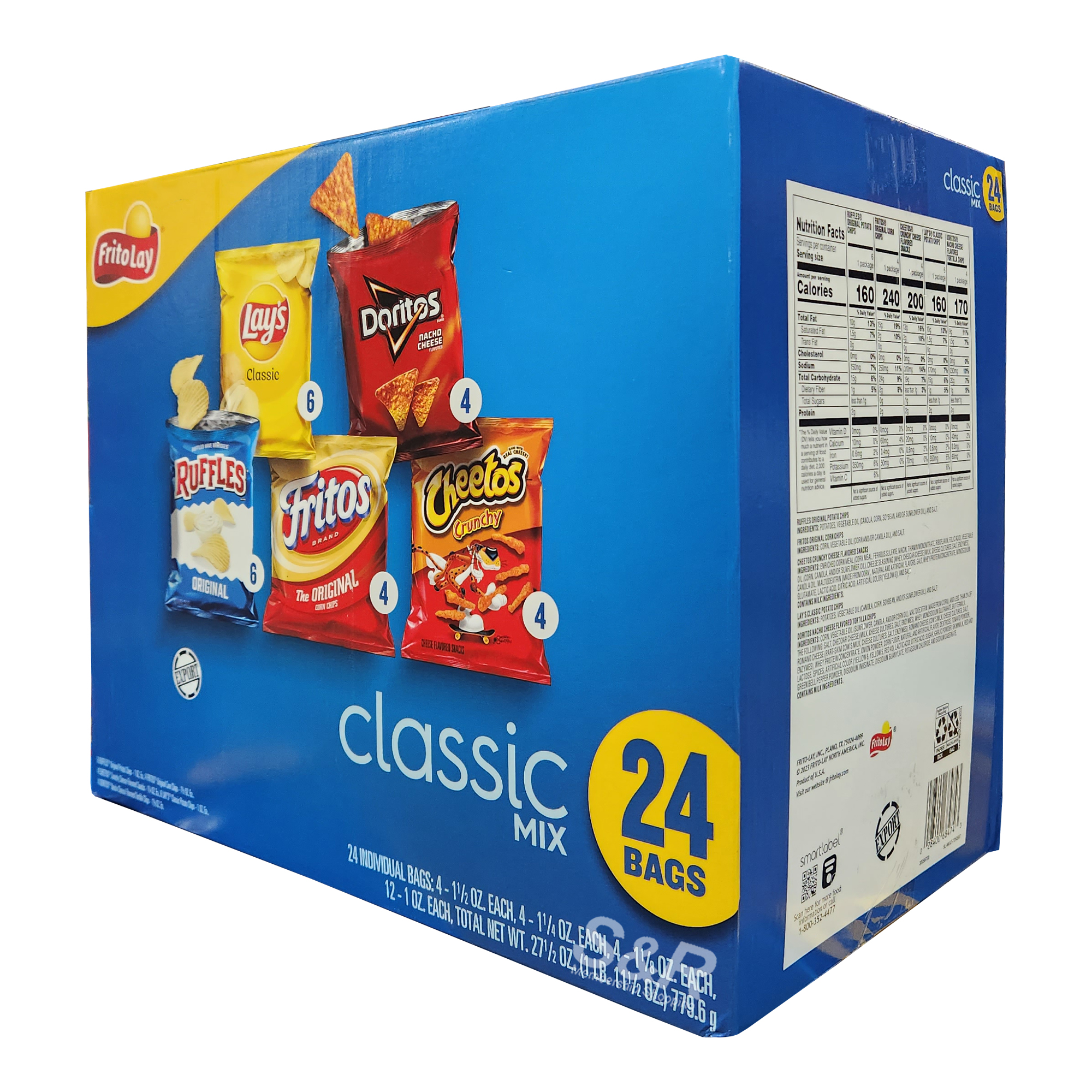 FritoLay Classic Mix 779.6g FritoLay Classic Mix 779.6g